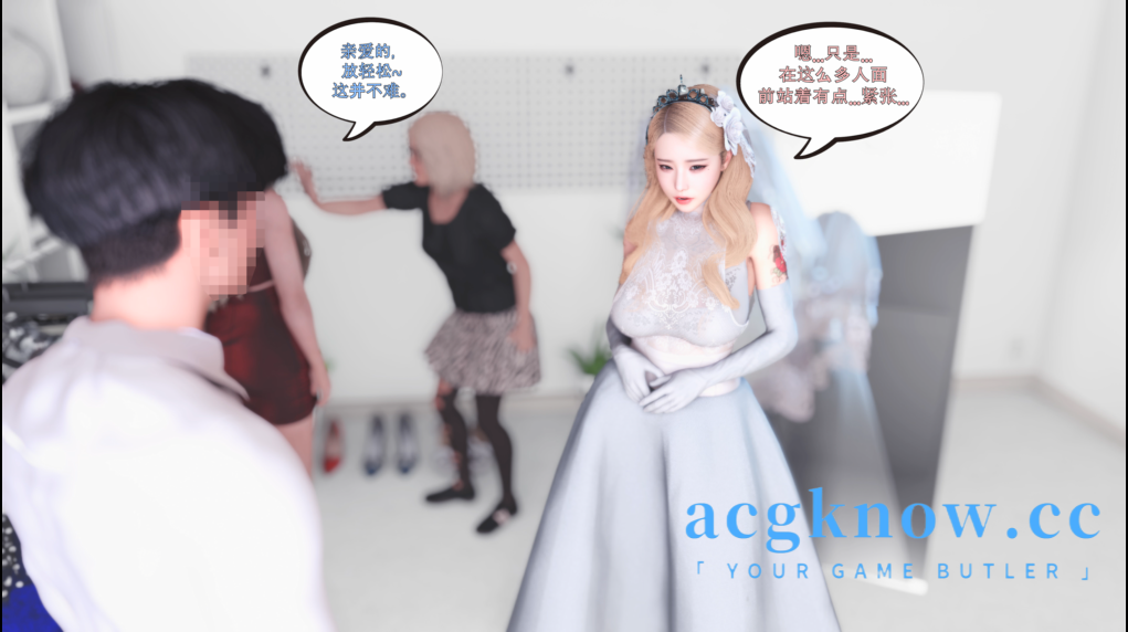 [VAM/3D/全动态] 二手新娘 婚礼当天新娘出轨黑爹 [中文/3G]-nc